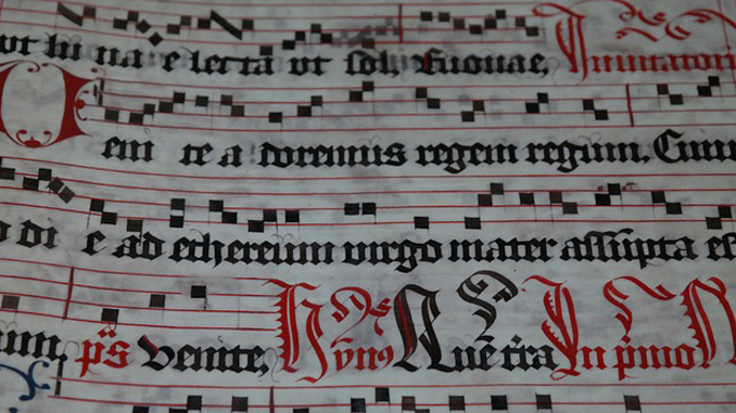 Una selección de obras musicales (parte I): Edad Media