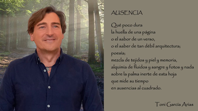 Escribir poesía me hace ver el mundo de un modo más amable