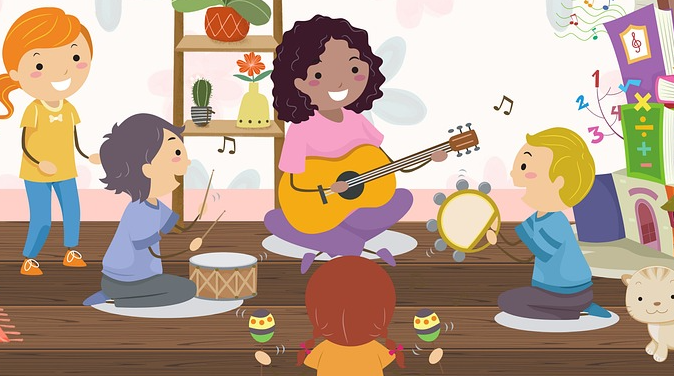 Tres actividades musicales para educación infantil